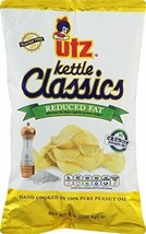 Utz Kettle Classics Reduced Fat Crunchy Potato Chips 8 oz. Bag - $31.67+