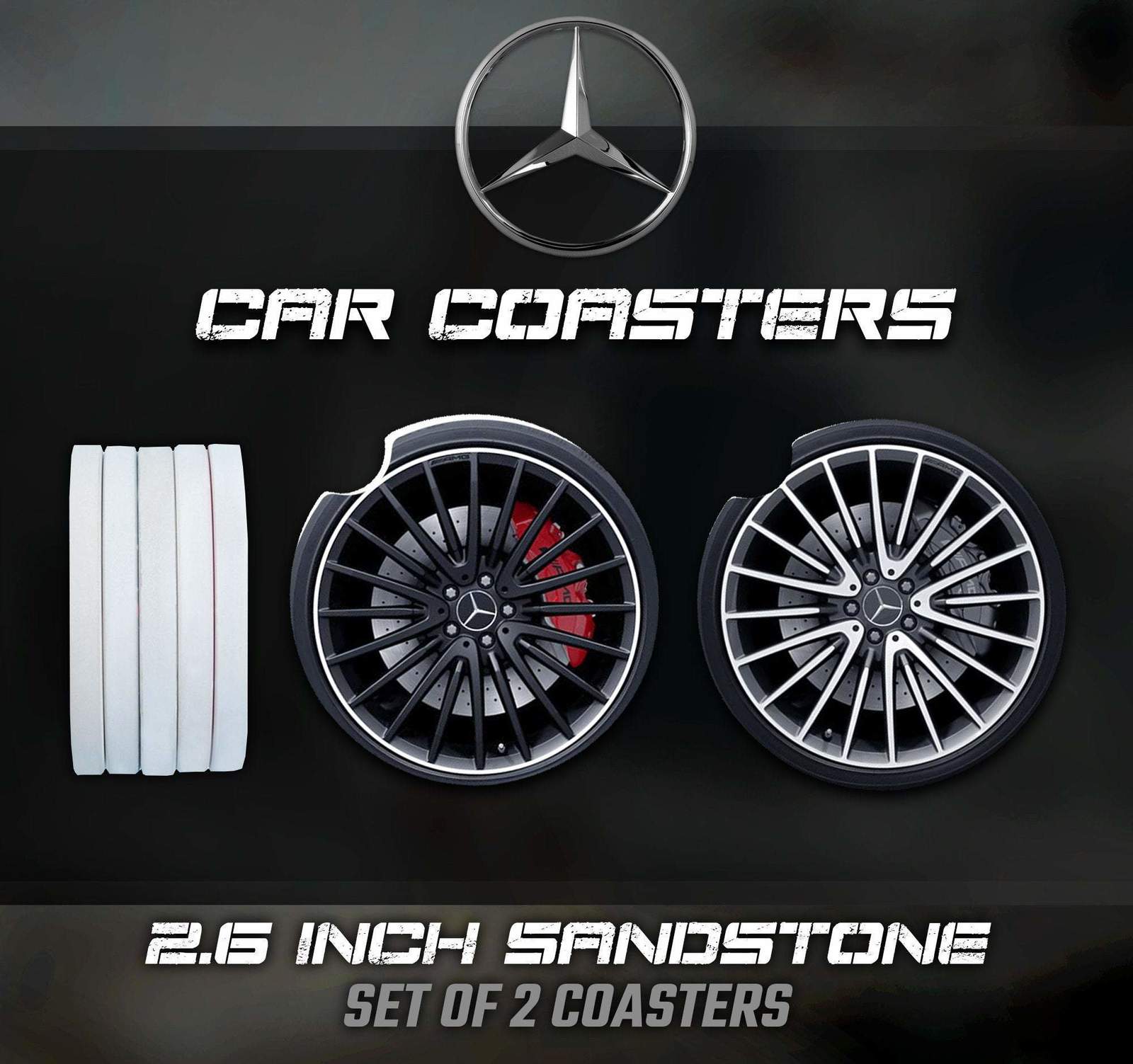 Mercedes Car Coasters, Mercedes Accessories, and similar items