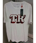 True Religion Optic White TR Copyright Logo Men&#39;s Graphic Tee T-Shirt XX... - $49.49