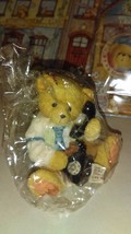 Cherished Teddies mixed lot figurines CT102 and 103640 boy bear and girl... - $19.79