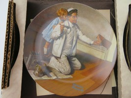 Norman Rockwell Bradford Exchange Collector&#39;s Plate The Painter - $5.49