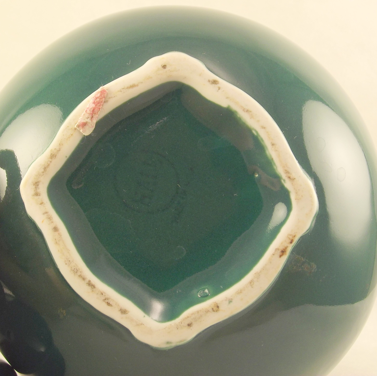 Vintage Hall China Star teapot undecorated turquoise 6 cup Hall