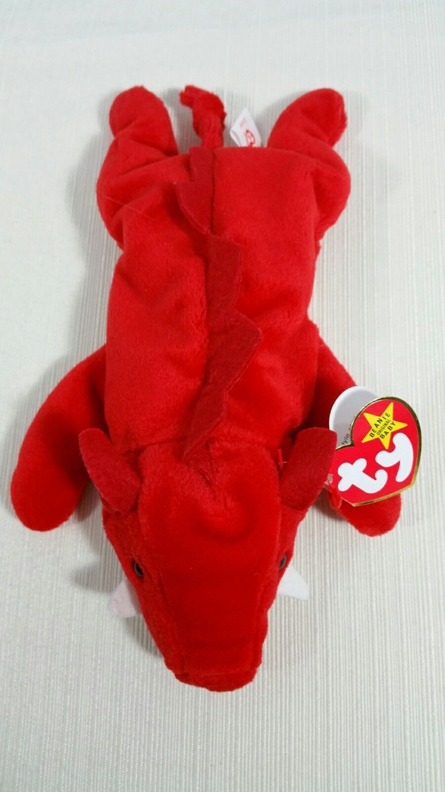 Retired Ty Beanie Babies Original Grunt Pig - Razorback Style # 04092 ...