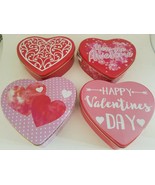 Valentine Heart-Shaped Gift Boxes Metal Nesting, Select: Size &amp; Theme - $2.96+