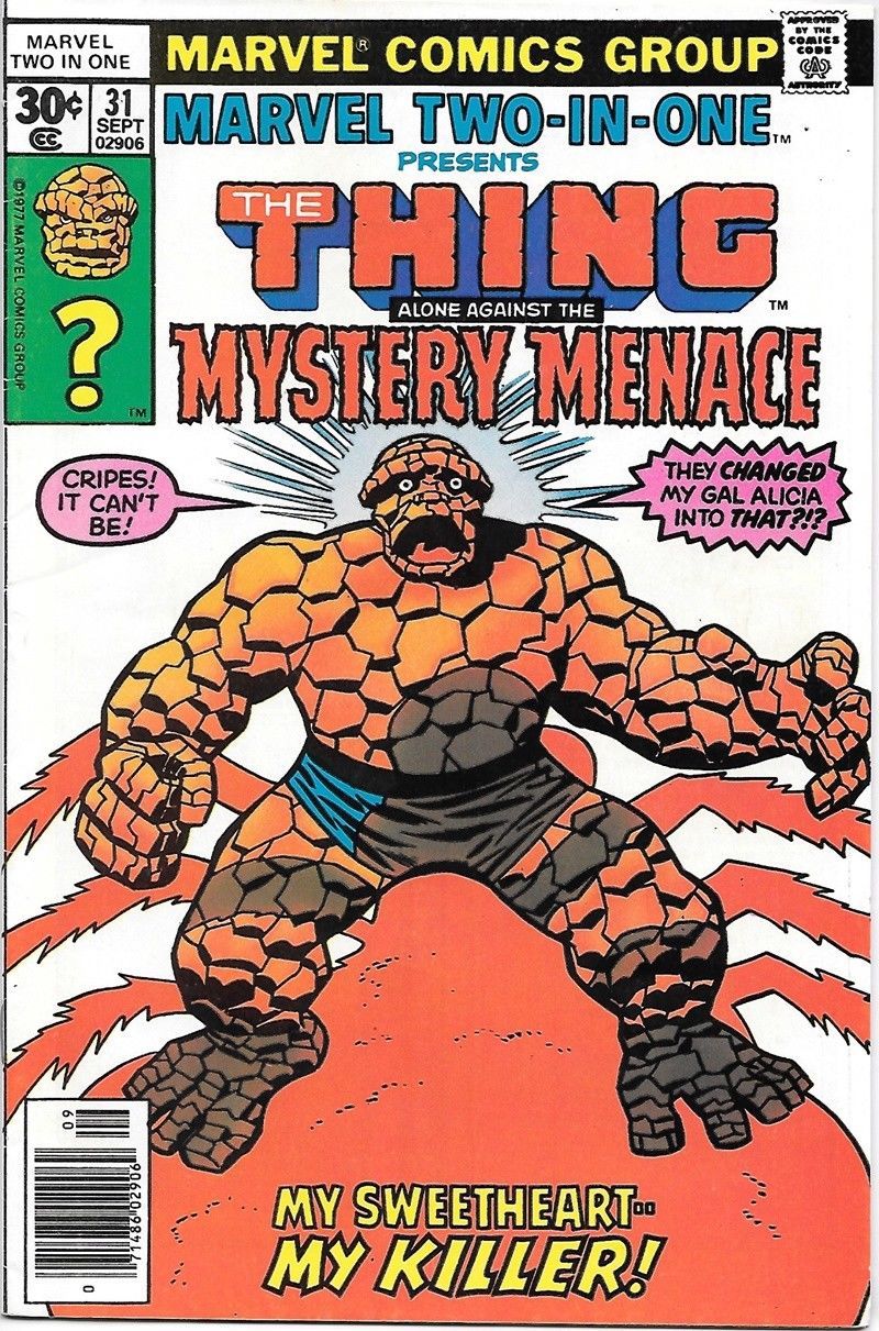 Marvel Two-In-One Comic Book #94 The Thing /& Power Man Iron Fist 1982 NEAR MINT