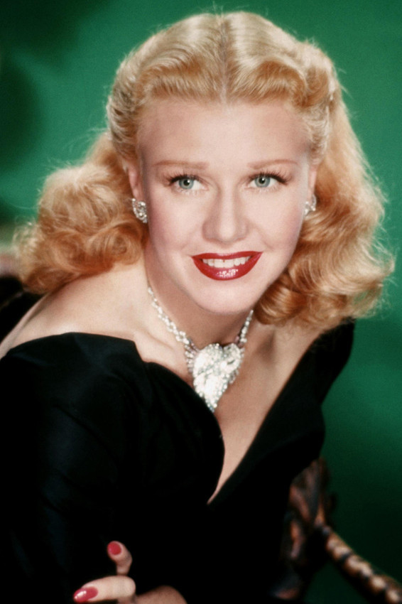 Ginger Rogers in Storm Warning enchanting portrait in stunning jewelry 24x18 Pos - $23.99
