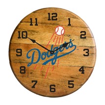 Los Angeles Dodgers Authentic Oak Barrel 21" Clock - $273.42