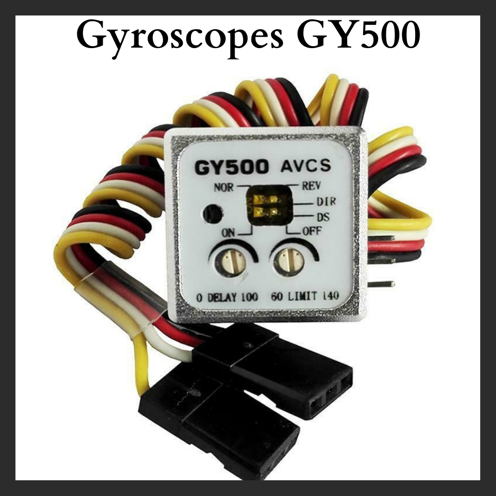 Mini Heading Lock Gyro Gyroscopes Gy500 Avcs For Rc Helicopter Car Boat, used for sale  USA