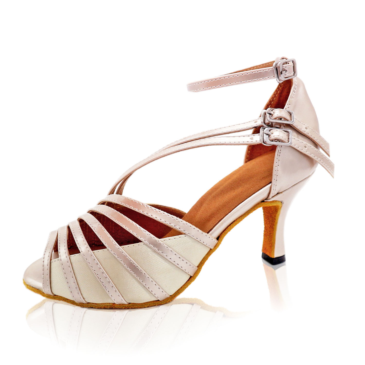 Sexy Latin Dance Shoes 3'' Indoor Ballroom Dancing Salsas Paty Wedding