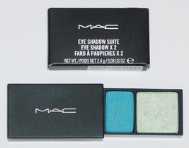 MAC Cosmetics Eye Shadow Duo Suite - Shallow V. Deep Green B - $19.98