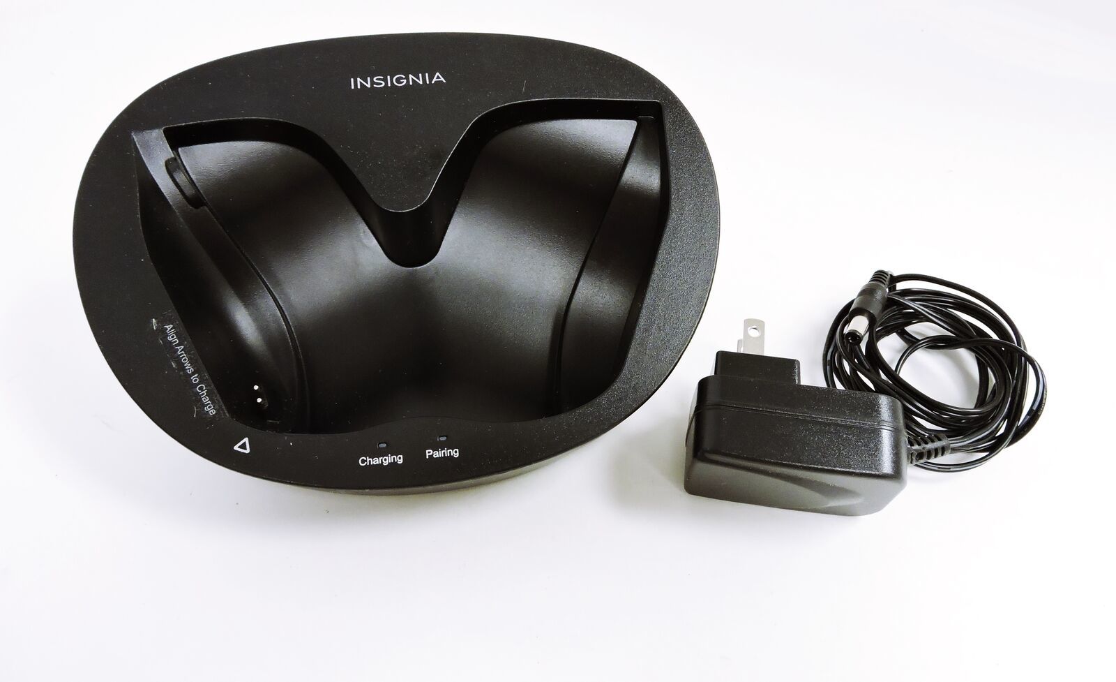 Insignia digital Wireless Headphones NS-WHP314 Base + Adapter - Headphones