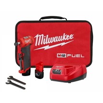 Milwaukee 2485-22 M12 FUEL 12V 1/4 Inch Right Angle Die Grinder Kit - $425.99