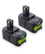 2 Pack 6000Mah 18V Replacement Battery Compatible With Ryobi One+ Plus - $87.99