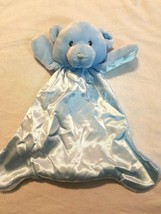 NEW BLUE GUND 13/" TEDDI BEAR SATINEESNUGS BABY SHOWER