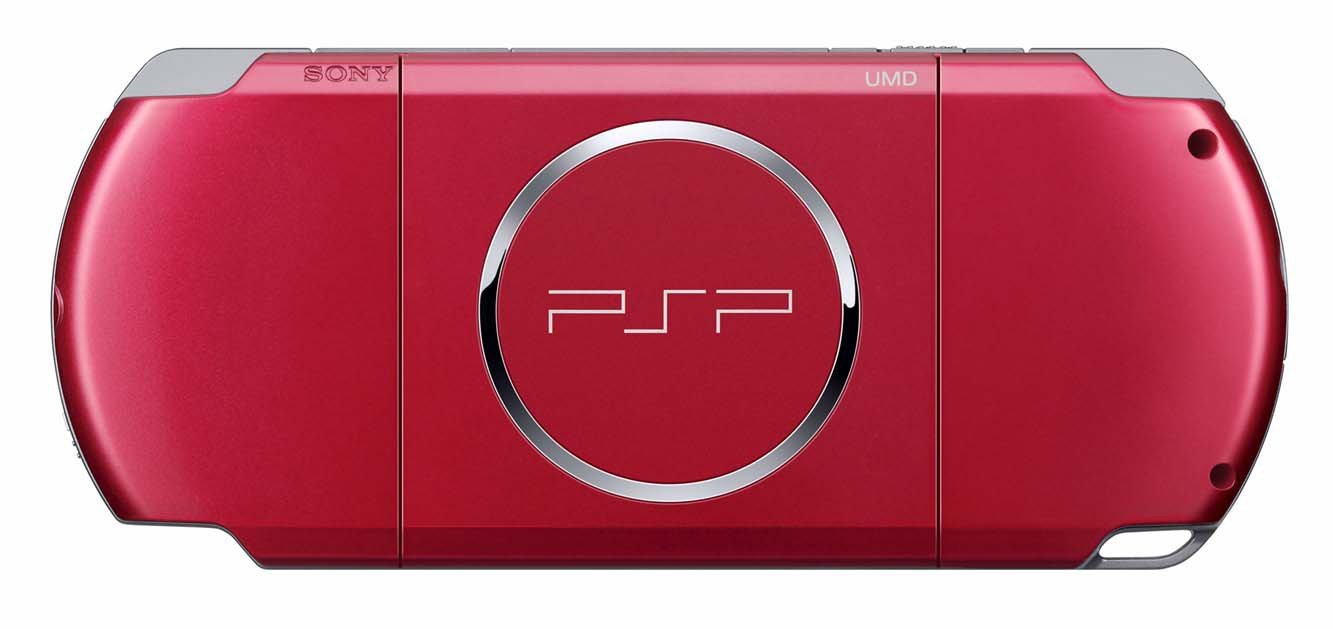 SONY PSP Portable Console JAPAN Model PSP3000 Radiant Red (Japan