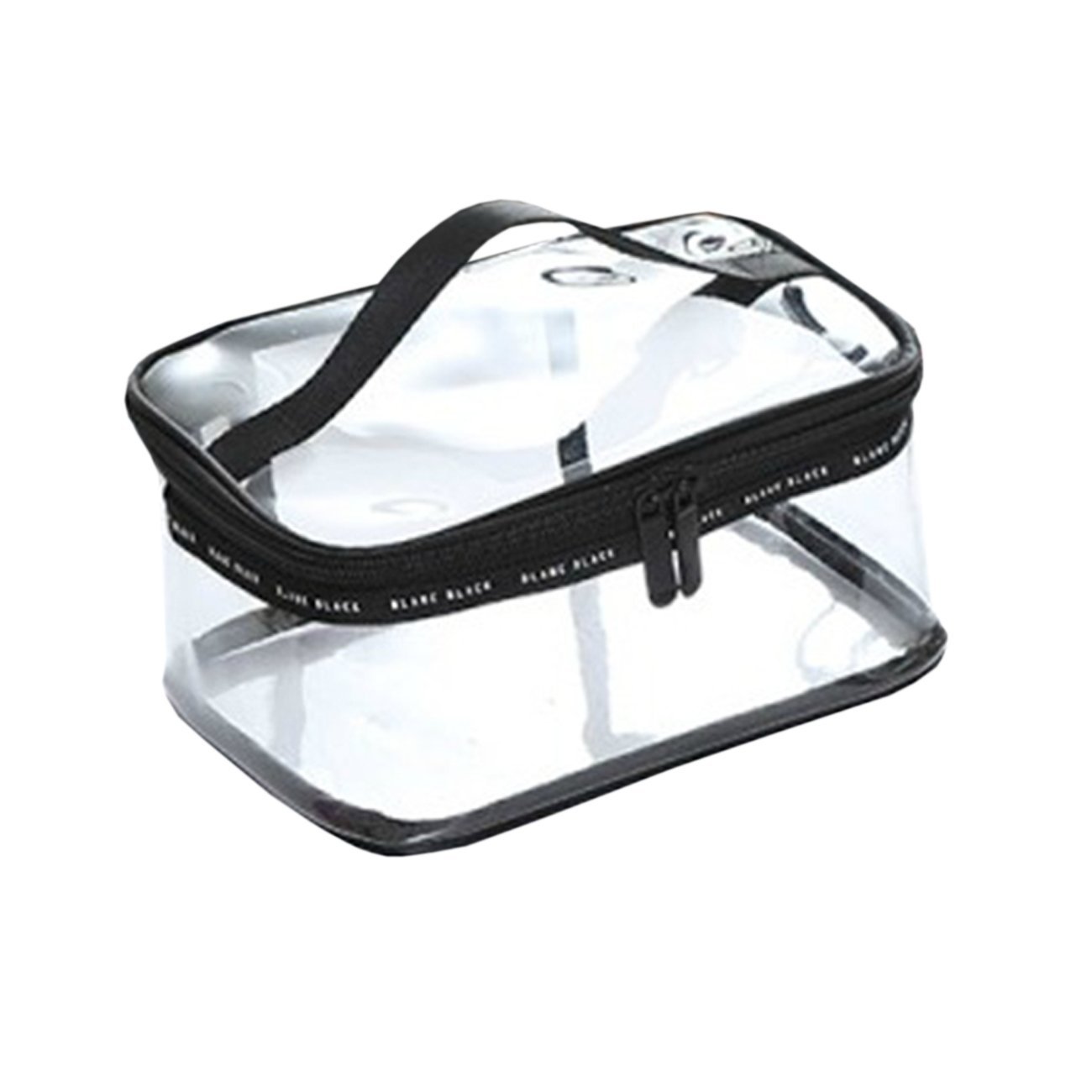THEE Travel Clear Toiletry Bag Cosmetic Bag square shape - Makeup Bags ...