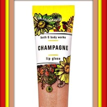 Bath & Body Works Champagne Lip Gloss 47 oz 14 ml New & Sealed - $14.99