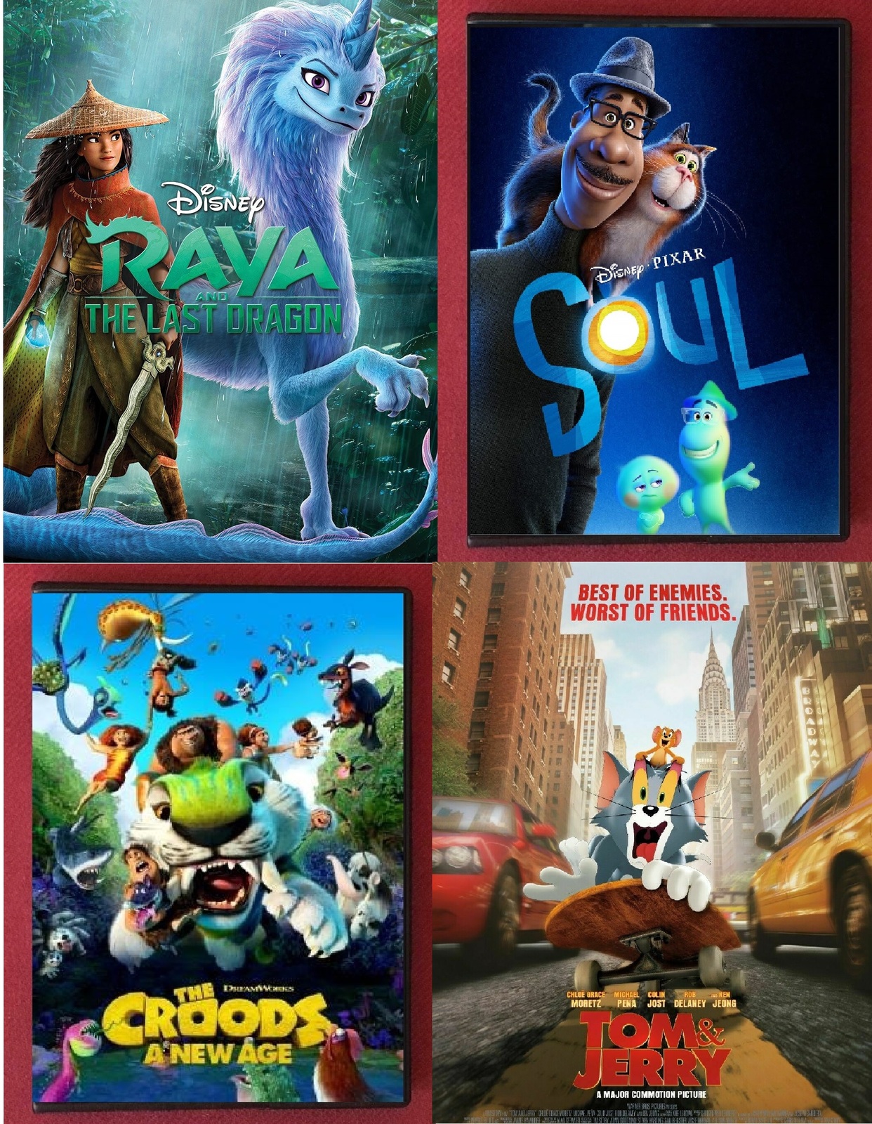 Children/Family Movies (DVDs) 2021-Refurbished-Great Stocking Stuffer-3 for $15