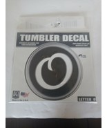 Tumbler Decal O - $8.86