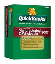 QuickBooks Premier Manufacturing and Wholesale Edition 2007 [OLDER VERSION] - $340.00