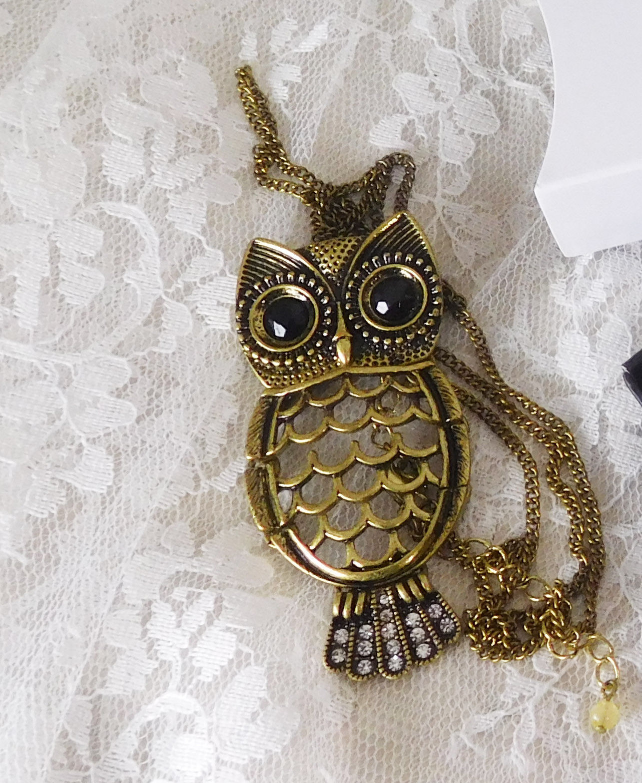 Avon Wise Owl Pendant Necklace Brooch And Similar Items