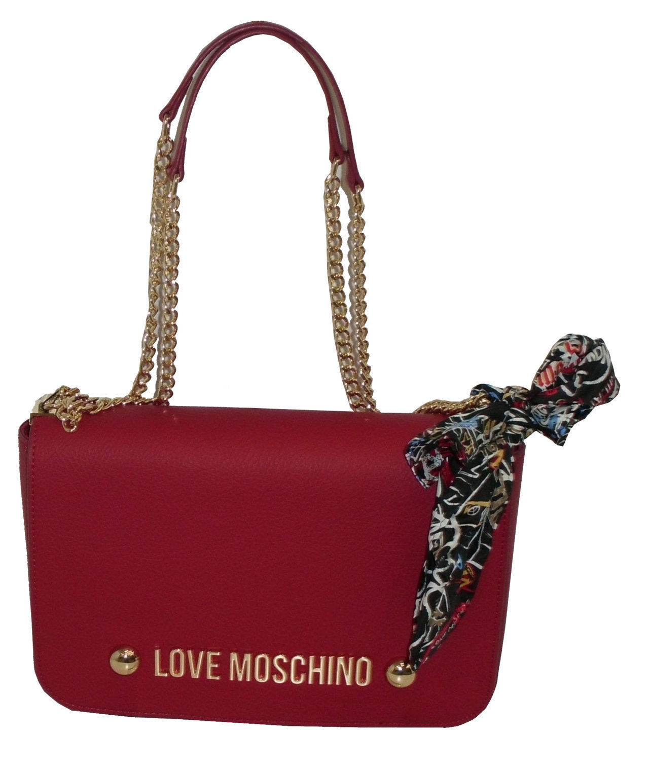 Borsa a tracolla LOVE MOSCHINO SHOULDER bags Donna JC4121 ROSSO - Women ...
