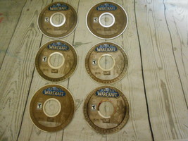World of Warcraft 6 Discs 2004 PC Video Game - $12.53