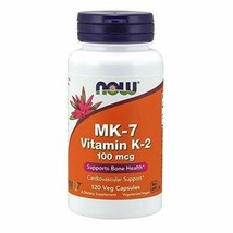 NOW Supplements, MK-7 Vitamin K-2 100 mcg, Cardiovascular Support*, Supp... - $28.76