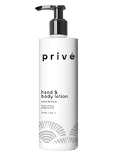 Privé Hand and Body Lotion, 8 fl oz