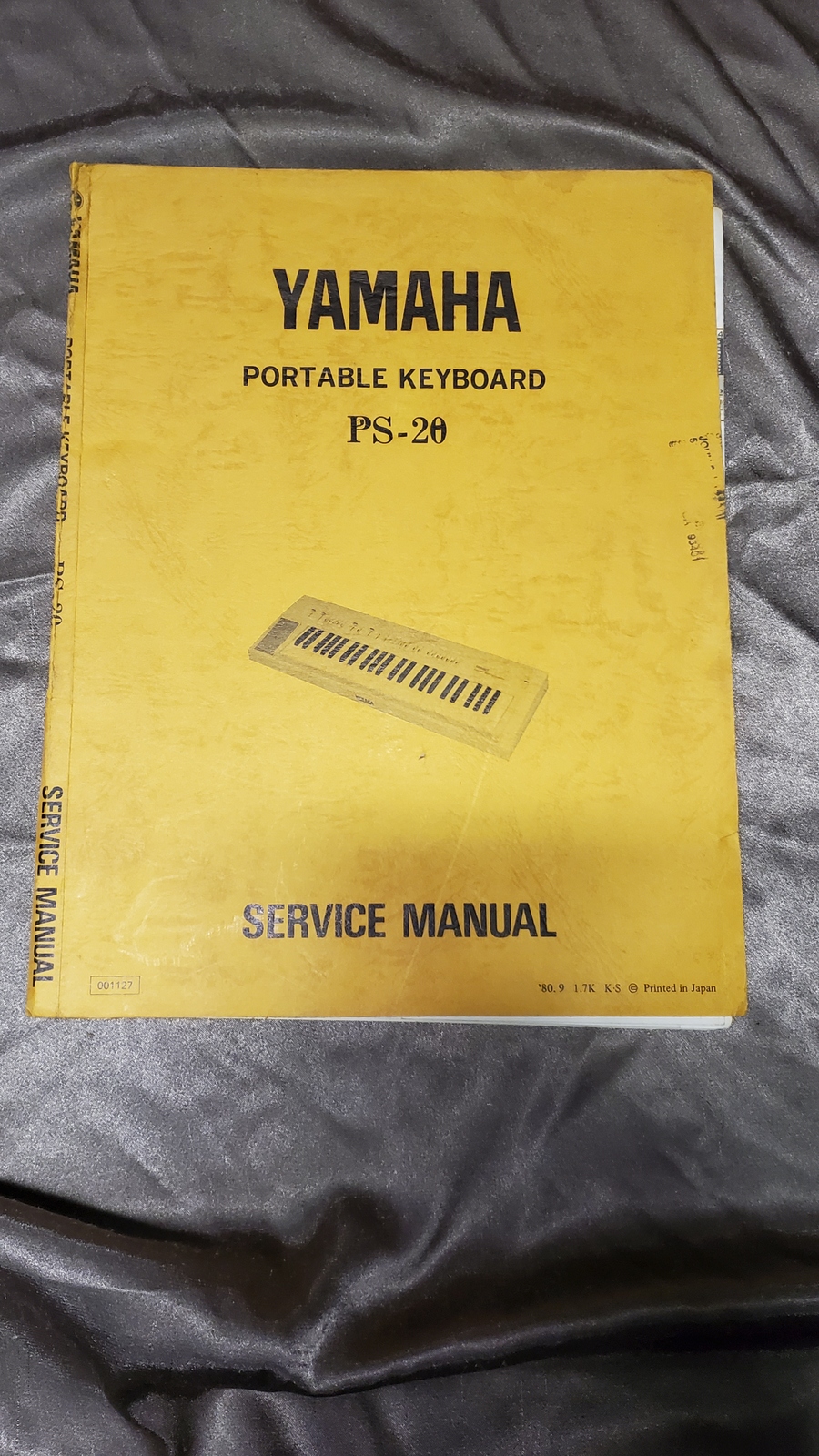 YAMAHA PORTABLE KEYBOARD PS20 SERVICE MANUAL WITH SCHEMATICS Parts & Accessories