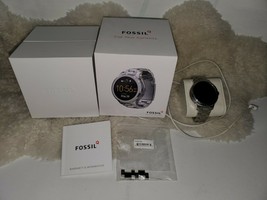 FOSSIL Smartwatch Watch FTW20001 Silver *Works* - $74.20