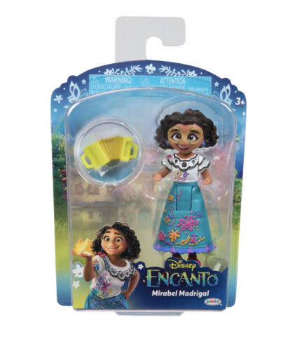 NEW Disney Encanto Movie 3 Small Figure Mirabel Madrigal Doll & Accordion