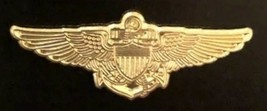 NAVY USMC MARINE CORPS WINGS AVIATOR LOGO MILITARY METAL MAGNET PIN - $18.99