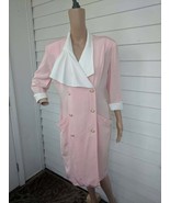 80s Pink Dress Retro Vintage AS IS Costume Use Halloween - $22.00