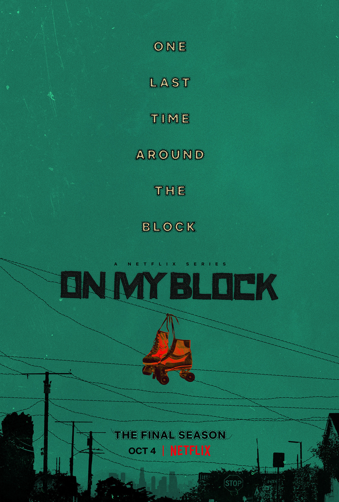 On My Block Poster Season 1-4 TV Series Art Print Size 24x36 27x40 32x48