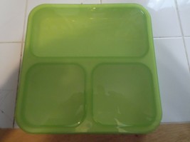 Smartplanet Plastic lunch or Dinner tray with snap on lid - $2.85