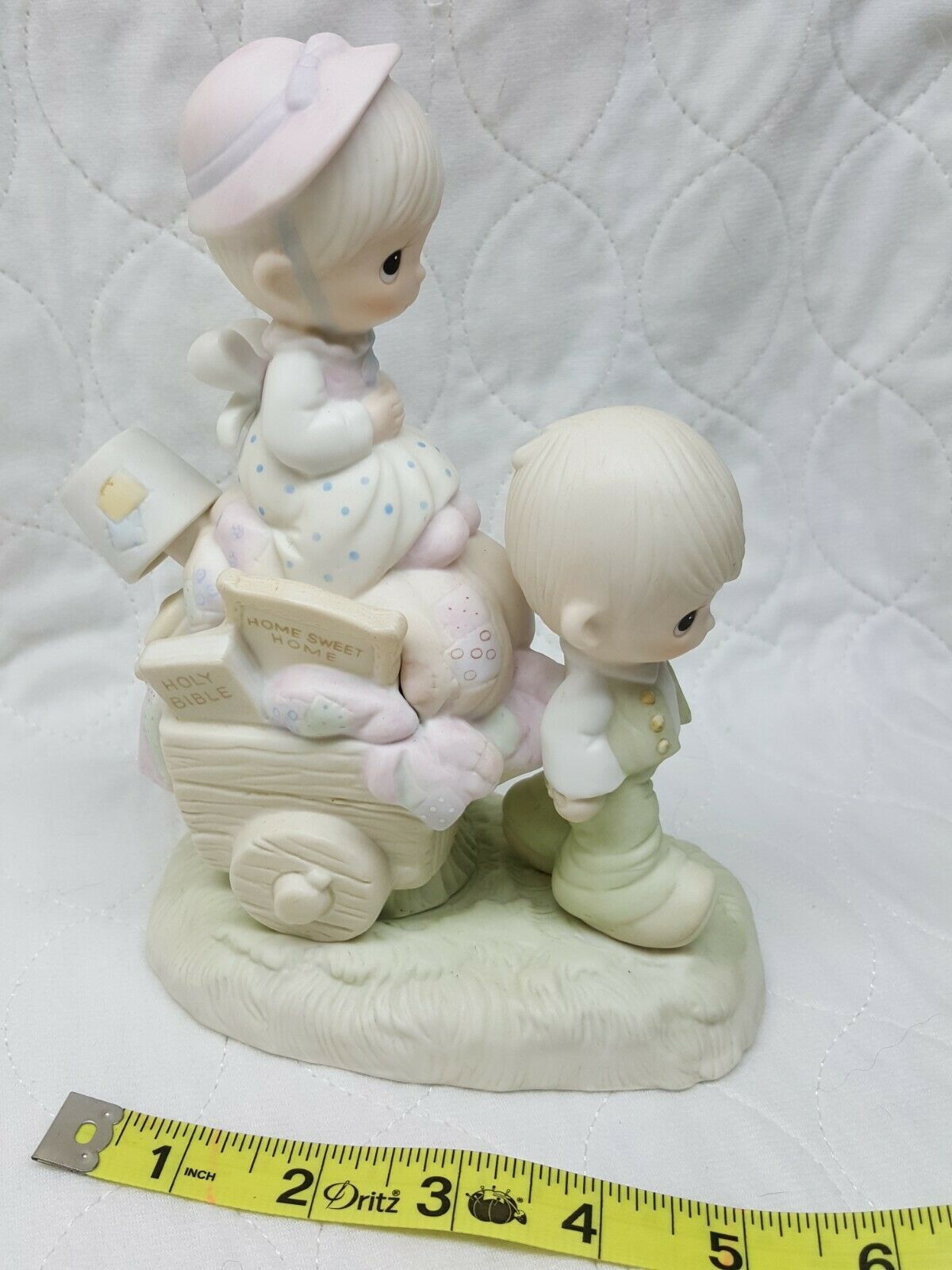 1979 Precious Moments Walking By Faith Jonathan David Large 1979 Precious Moments Walking By Faith Jonathan David Large