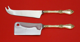Royal Rose by Wallace Sterling Silver Cheese Server Serving Set 2pc HHWS  Custom - $129.00