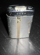 Vintage Ronson Varaflame Comet 500 Silver Tone Squeeze Grip Gas Butane Lighter - $19.99