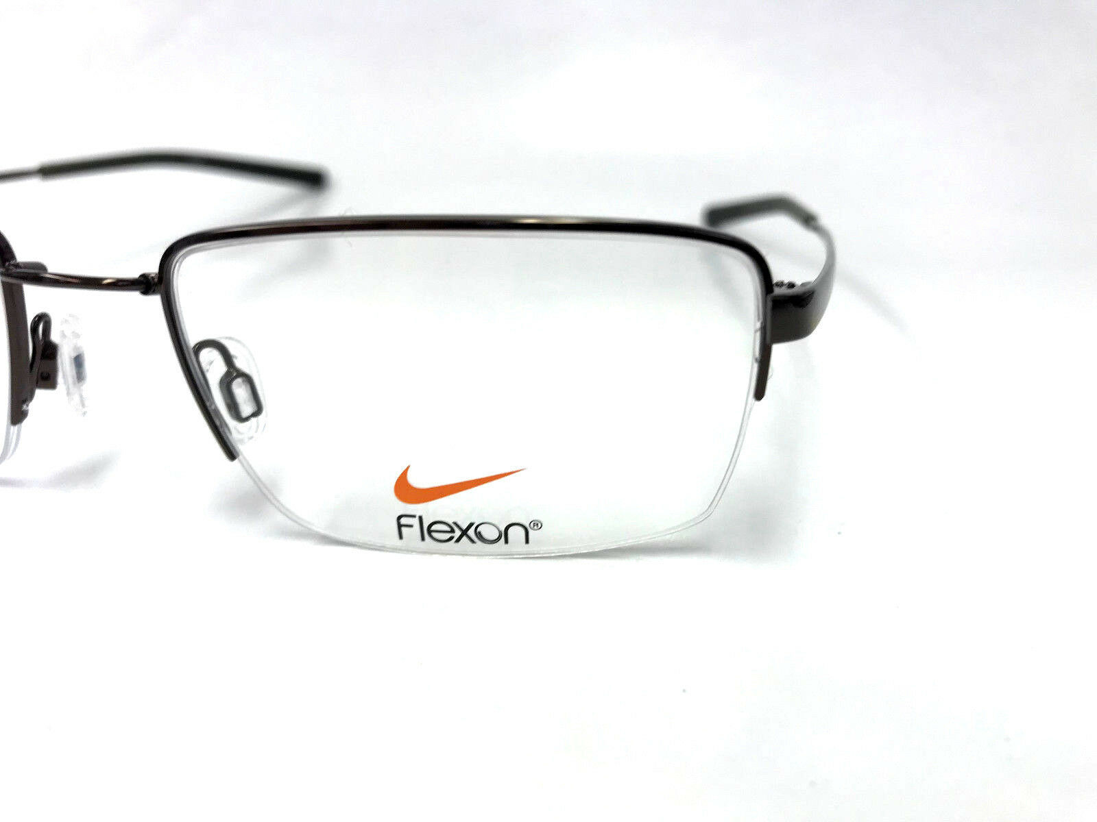 Nike 4195 Eyeglasses Frames NIKE Flexon Eyewear Eyeglass Rimless Metal 5419145 Eyeglass Frames