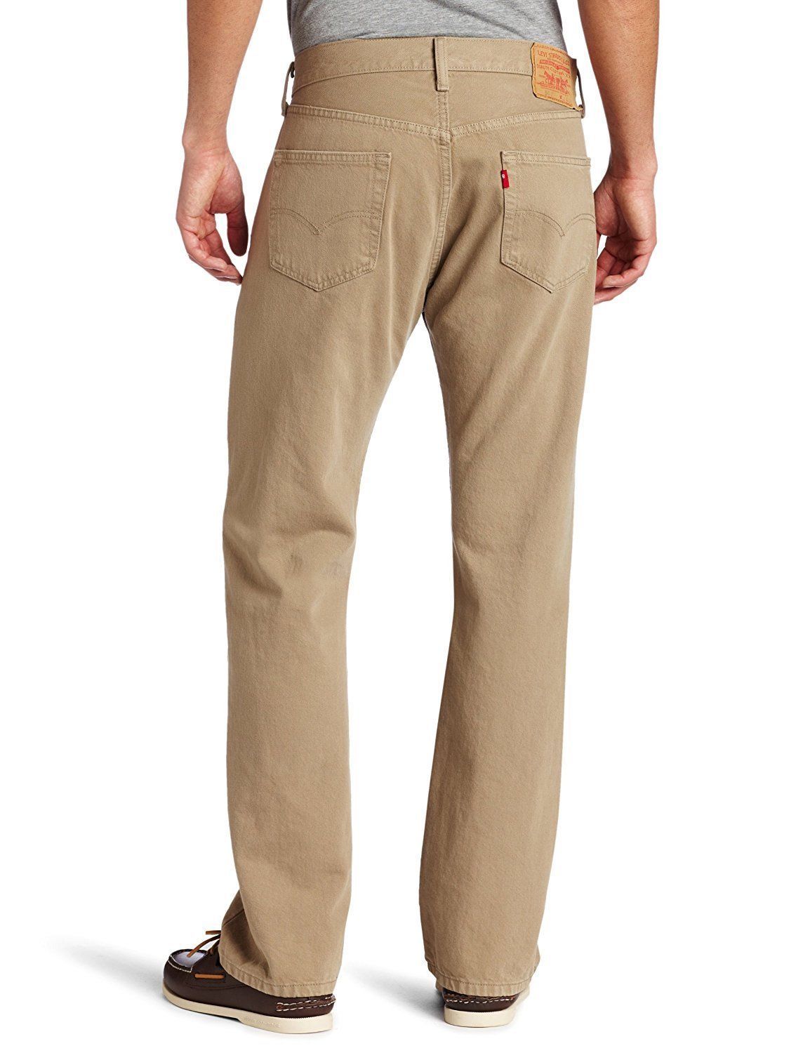 Levi's Men's 501 Straight Leg Original Classic Fit Button Fly ...