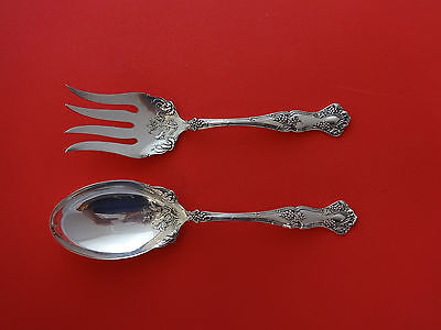 Primary image for Vintage by 1847 Rogers Plate Silverplate Salad Set 2pc 8 7/8"