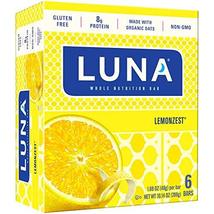 Luna Lemon Zest Snack Bar, 1.7 Ounce -- 36 per case. - $61.37