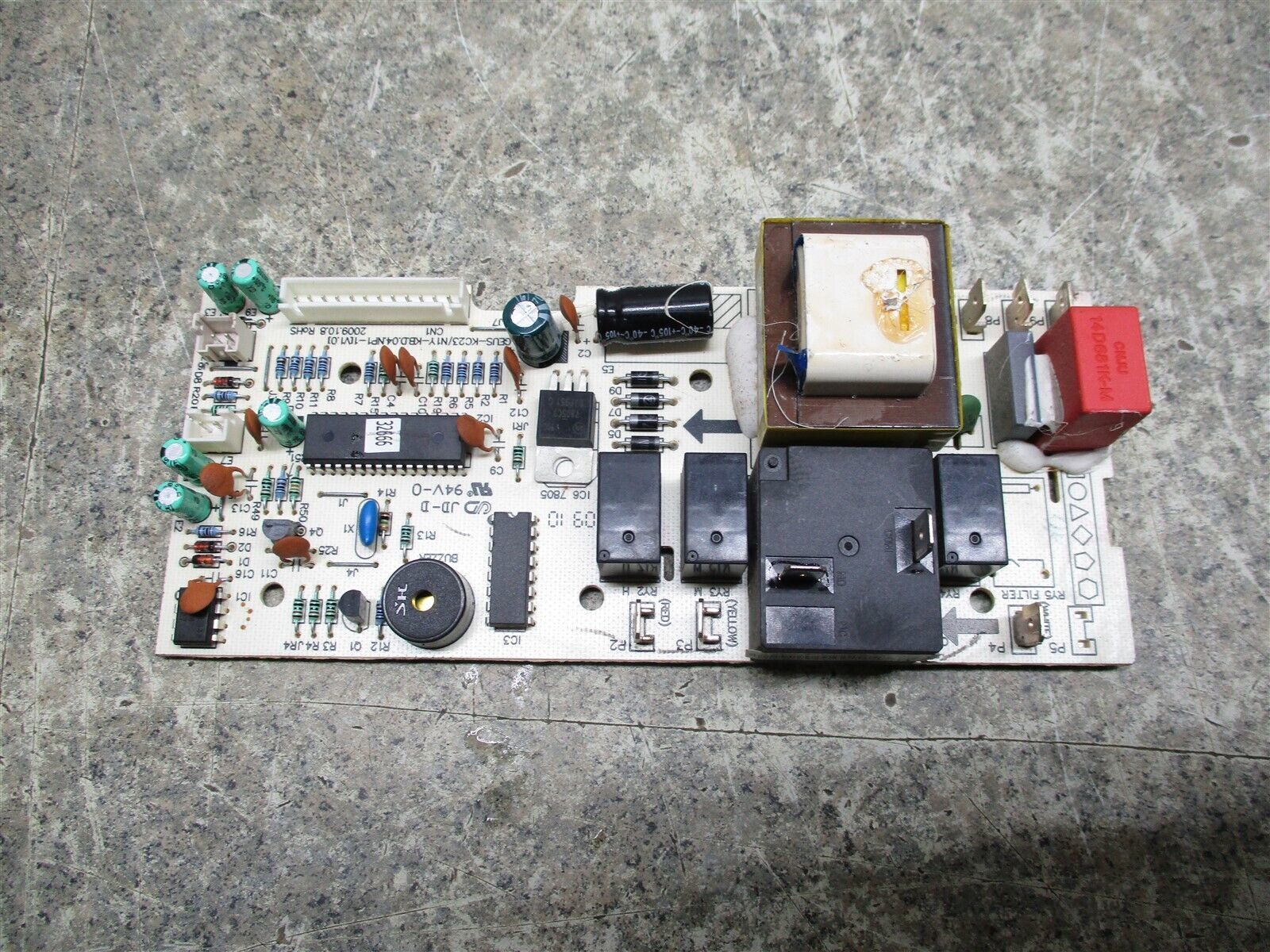 GE AIR CONDITIONER CONTROL BOARD PART AKZ12ANT1 Refrigerator