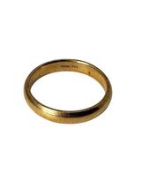 TIFFANY & CO. 750 18K Yellow Gold Wedding Band Ring Sz 11-1/2 7.2g image 4