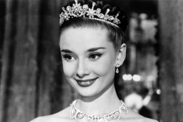 Audrey Hepburn Roman Holiday B&W 18x24 Poster - $23.99