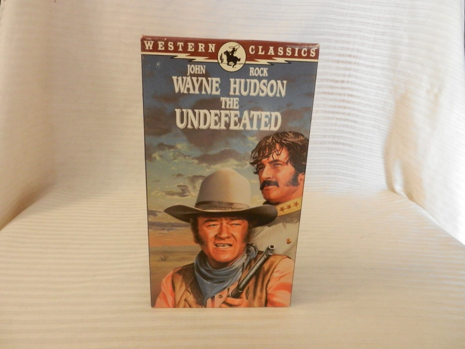 The Undefeated (VHS, 1992) John Wayne, Rock Hudson - VHS Tapes