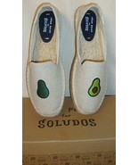 Soludos Jason Polan Avocado Platform Slipper Espadrille Slip On Shoes US... - $68.30