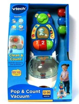 Vtech Clean & Count Pop & Count Vacuum Imitative Play Numbers Age 12 To 36 Month image 1