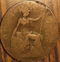 1912 UK GREAT BRITAIN HALF PENNY - $2.88